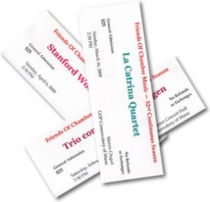 Ticket collage